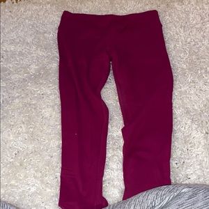 Dark pink RBX 7/8th leggings